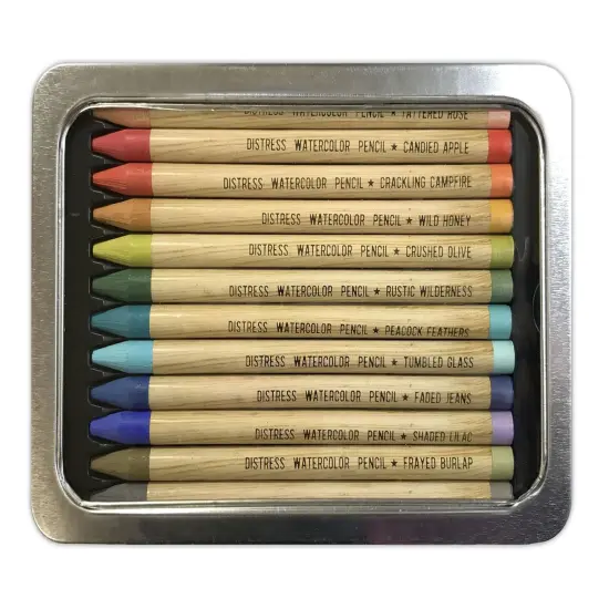 Tim Holtz Distress Watercolor Pencils 12/Pkg-Set 3 {2}