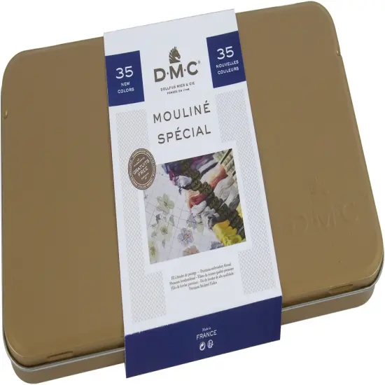 DMC Embroidery Floss Tin 8.7yd 35/Pkg-New Colors {1}