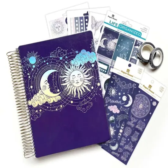 Sun & Moon Celestial Undated Planner Bundle {1}