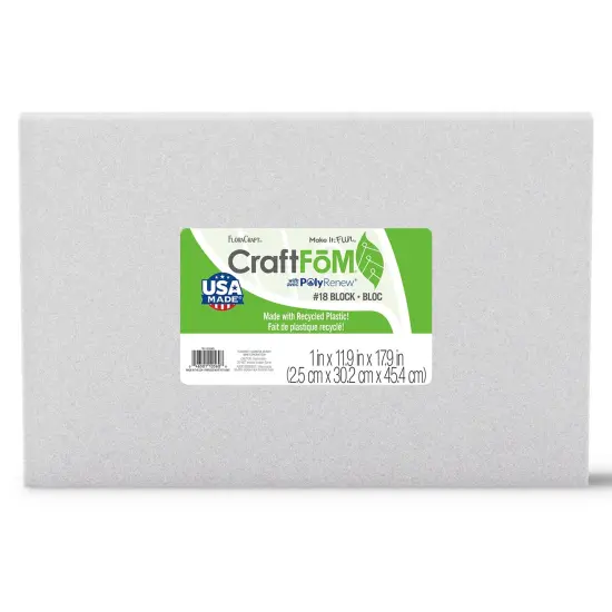 FloraCraft CraftFoM Block-1"x11.9"x17.9" {1}