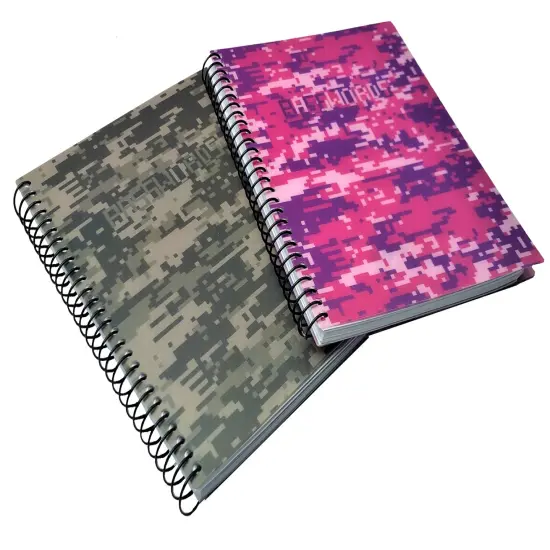 Small password keeper book with alphabetical tabs RE-FOCUS THE CREATIVE OFFICE Pink camouflage {2}
