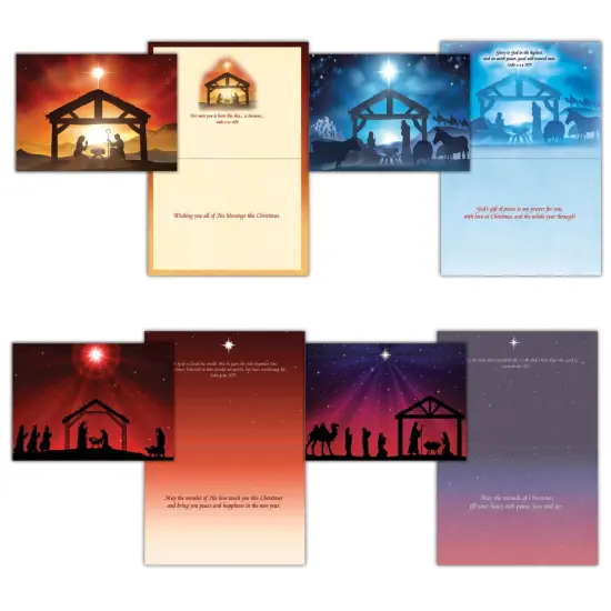 Boxed Christmas Cards - Nativity {1}