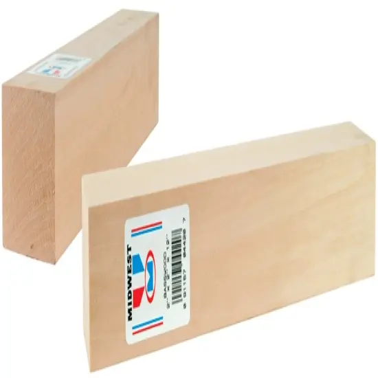 Midwest Products Basswood Carving Block-2"X3"X12" {2}