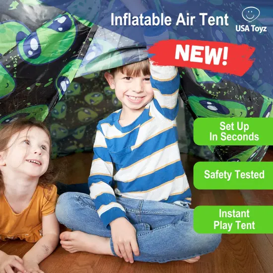 USA Toyz Air Dome Alien Pop Up Tent for Kids {3}