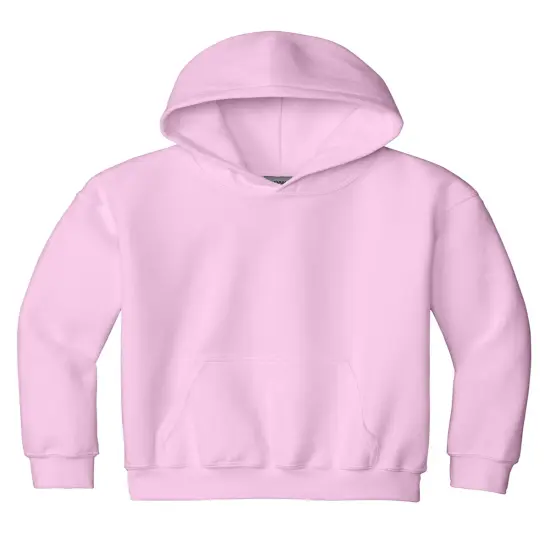Gildan&reg; Youth Heavy Blend Hooded Sweatshirt Light pink {2}