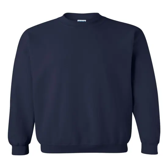 Gildan&reg; Heavy Blend Long Sleeve Crew Neck Sweatshirt Navy {2}