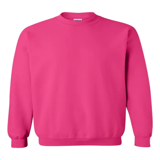 Gildan&reg; Heavy Blend Classic Fit Crewneck Long Sleeve Sweatshirt Heliconia {1}