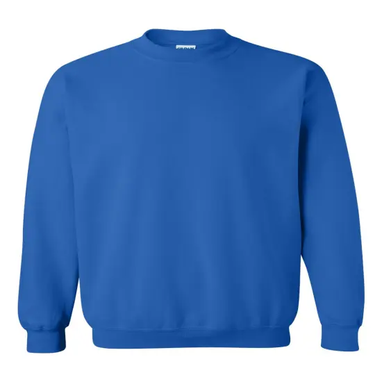 Gildan&reg; Heavy Blend Long Sleeve Crew Neck Sweatshirt Royal {2}