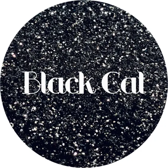 Polyester Glitter - Black Cat by Glitter Heart Co.&trade; {4}