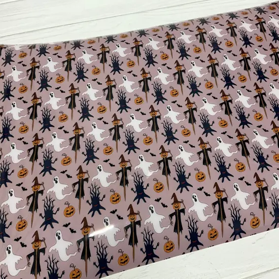 Spooky Scary Halloween TPU Vinyl {1}