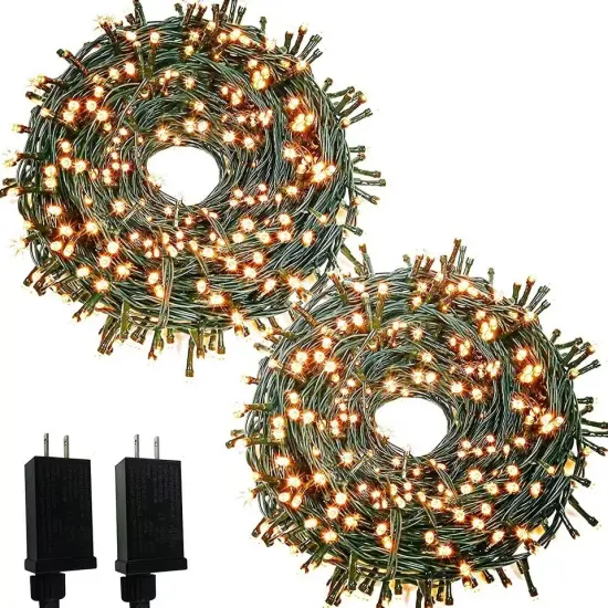 600 LED 210ft Fairy String Lights {1}
