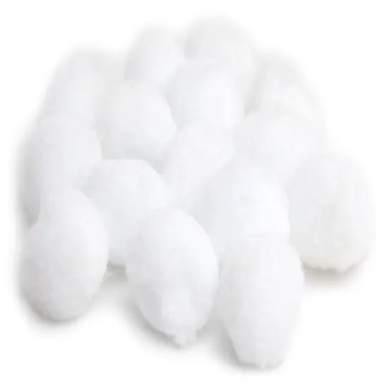 CousinDIY Pom Poms 1.5" 15/Pkg White {1}