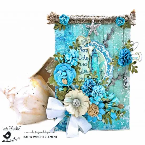 Little Birdie Cardstock Pack 6"X6" 24/Pkg-Songs of the Sea {3}