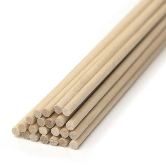 CousinDIY Dowel Rod .125"X12" 22/Pkg-Natural {3}
