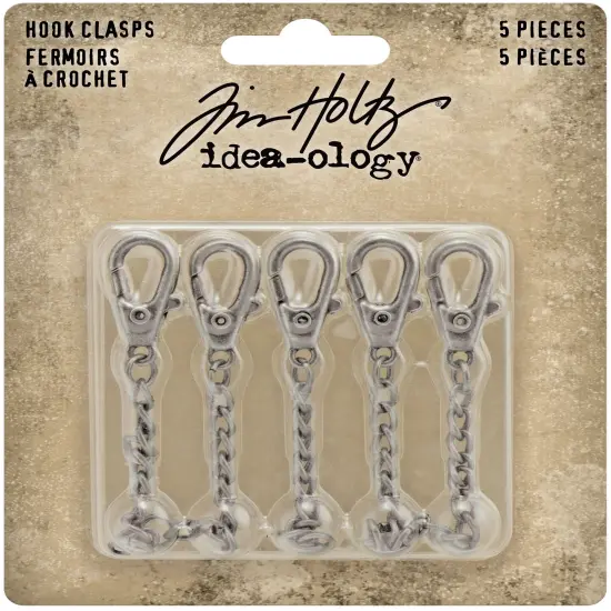 Idea-Ology Metal Hook Clasps-5/Pkg {1}