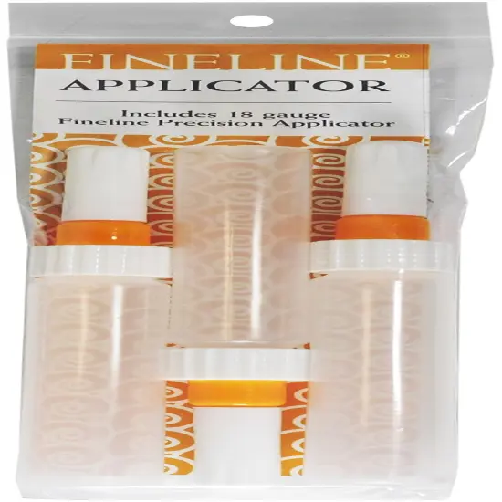 Fineline 18 Gauge Precision Applicators - Empty 3/Pkg-1oz {1}