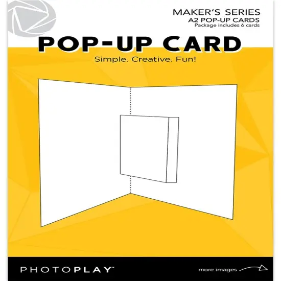 PhotoPlay Maker Series Pop-Up Card-(6) A2 Cards {1}