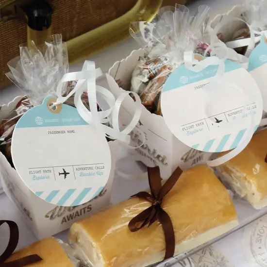 Big Dot of Happiness World Awaits - Travel Themed Party Favor Gift Tags (Set of 20) {6}