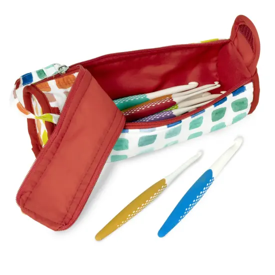 Prym Crochet Hook Roll-3.5"X10" {4}