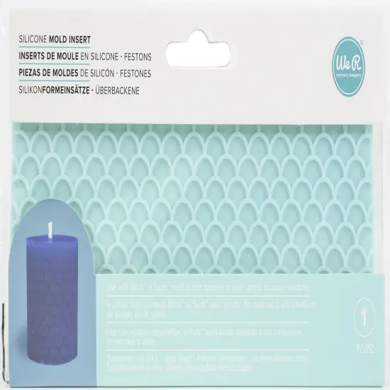 We R SUDS Soap Maker Mold Insert-Scallop {1}