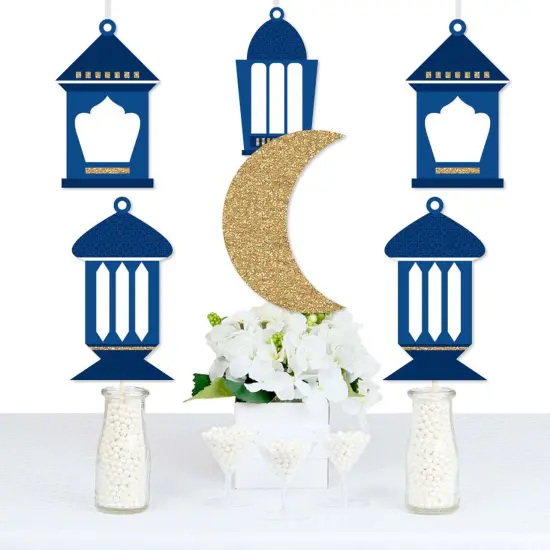 Big Dot of Happiness Ramadan - Lantern Decorations DIY Eid Mubarak Party Essentials - Set of 20 {1}