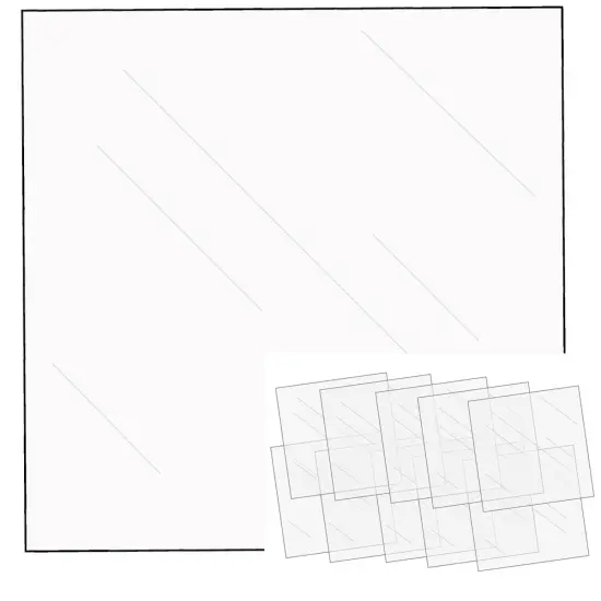 We R FUSEables Fuse Clear Sheets 12"X12"-10 Sheets {2}