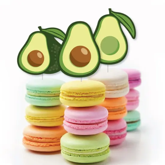 Big Dot of Happiness Hello Avocado - DIY Shaped Fiesta Party Cut-Outs - 24 Count {4}
