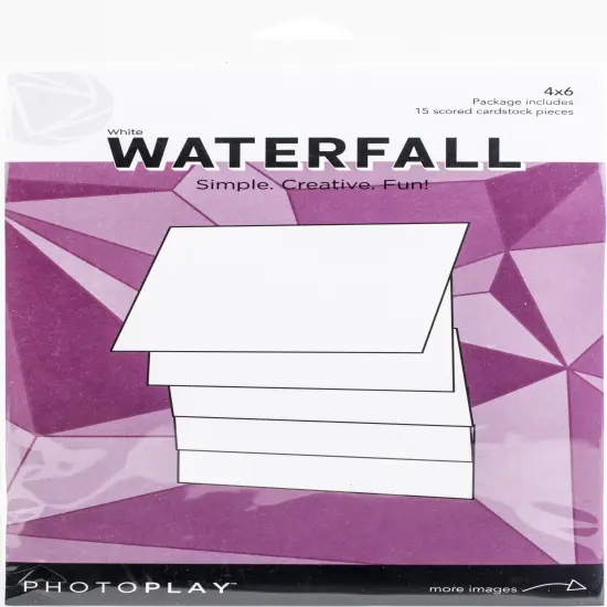 PhotoPlay Maker Series 4"X6" Manual-White Waterfall {1}