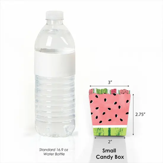 Big Dot of Happiness Sweet Watermelon - Party Mini Favor Boxes - Fruit Party Treat Candy Boxes - Set of 12 {3}