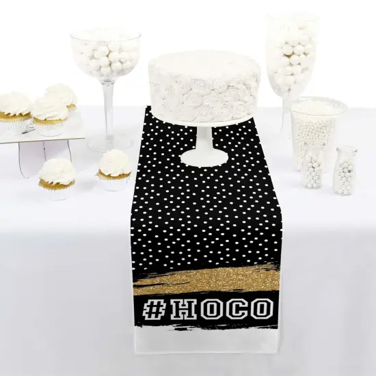 Big Dot of Happiness Hoco Dance - Petite Homecoming Paper Table Runner - 12 x 60 inches {3}
