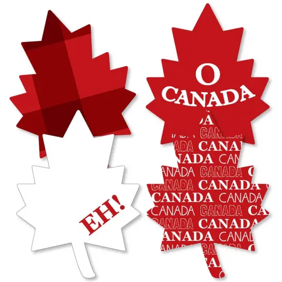 Big Dot of Happiness Canada Day - Maple Leaf Decorations DIY Canada Party Essentials - Set of 20 {3}