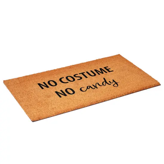 No Costume No Candy Doormat {4}