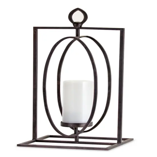 Iron Candle Holder (Set of 2) {1}