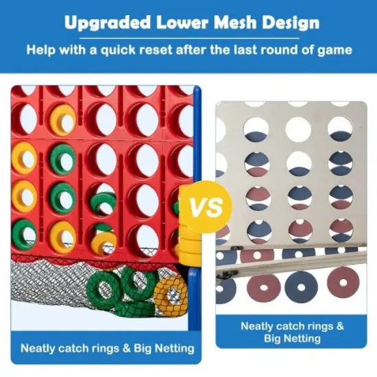 4-to-Score Giant Game Set with Net Storage {4}
