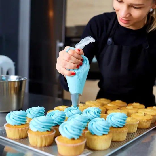 Eggracks by Global Phoenix 24Pcs Cake Decorating Supplies kit Stainless Steel DIY Baking Supplies Icing Tips {6}