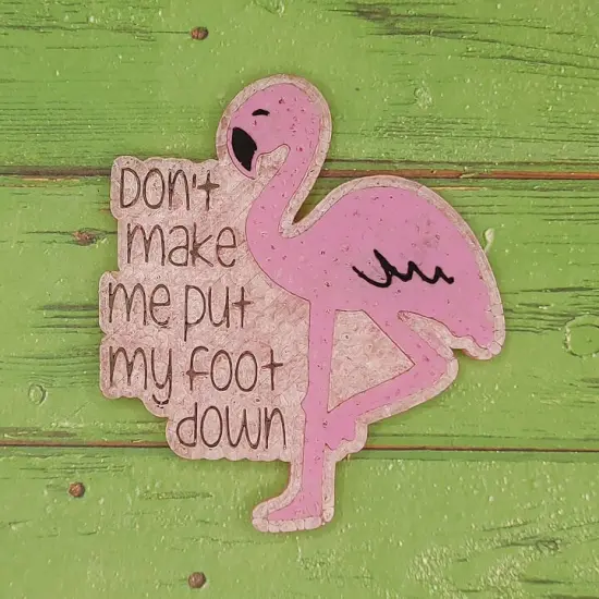 Don't make me put my foot down Silicone Freshie Mold {2}