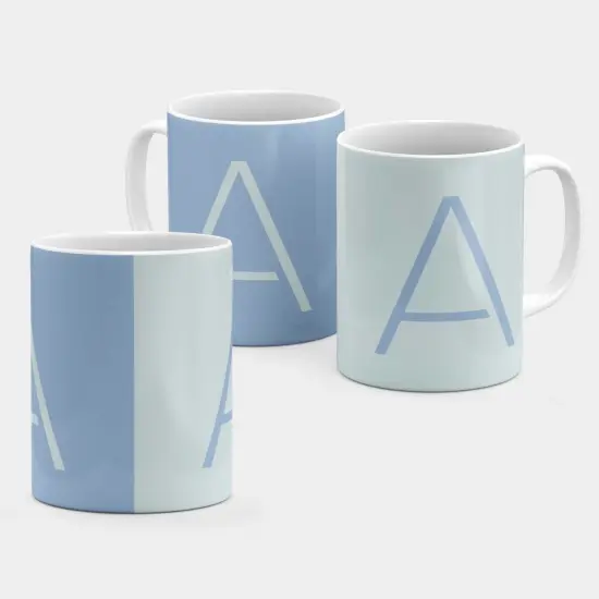 Monogram Letter 11oz Mug XXII {2}