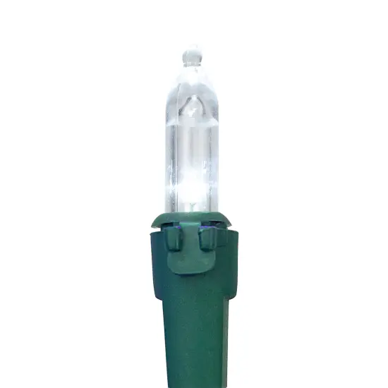 Northlight LED Mini Christmas Lights - Pure White - 11.25' Green Wire - 35ct {5}