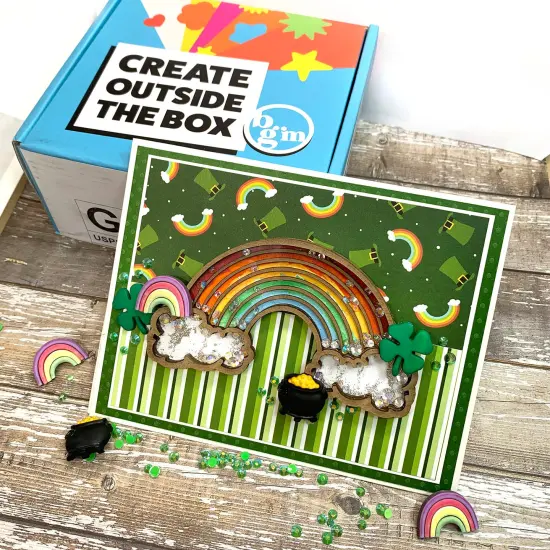 Buttons Galore St. Patrick's Day Buttons Galore 50 Piece Button Assortment &ndash; 50 Novelty Buttons for Crafts & Sewing &ndash; Shamrock, Rainbow, Pot of Gold, and Green Heart Designs {6}