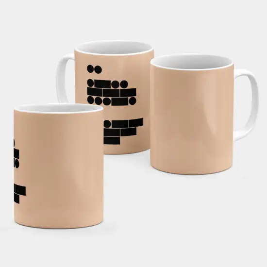 Morse Code I Love You 11 Oz Mug V {3}