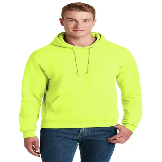 Jerzees&reg; NuBlend Pullover Hooded Sweatshirt Safety green {1}