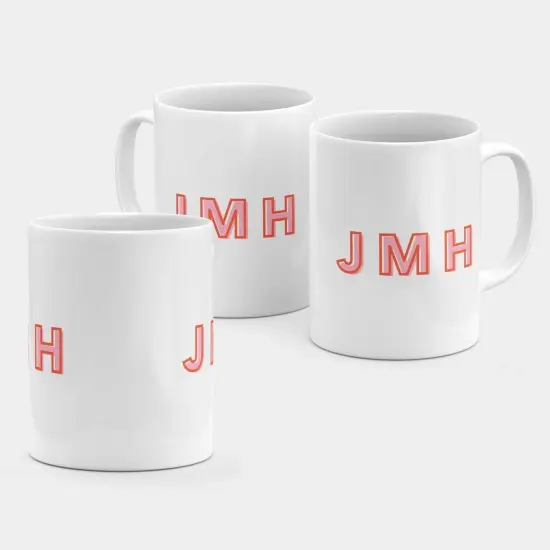 Monogram Initials 11oz Mug III {4}