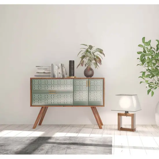 Redesign With Prima Decor Stencils - Something Geometric - 1 pc, sheet size 9"x12" 655350656645 {3}