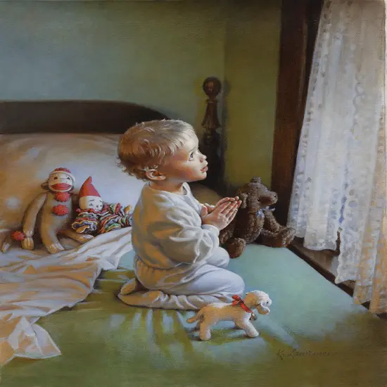 Sunsout Childlike Faith 500 pc Jigsaw Puzzle 47906 {1}