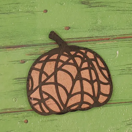 Webbed Pumpkin Silicone Freshie Mold {2}