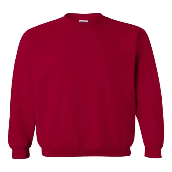 Gildan&reg; Heavy Blend Crewneck Long Sleeve Sweatshirt Cardinal red {1}