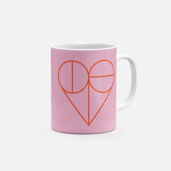 Geo Heart 11 Oz Mug II {1}