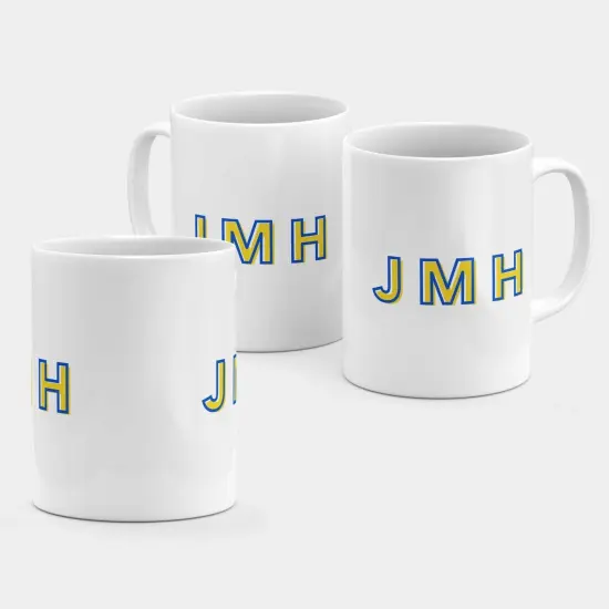 Monogram Initials 11oz Mug IV {4}
