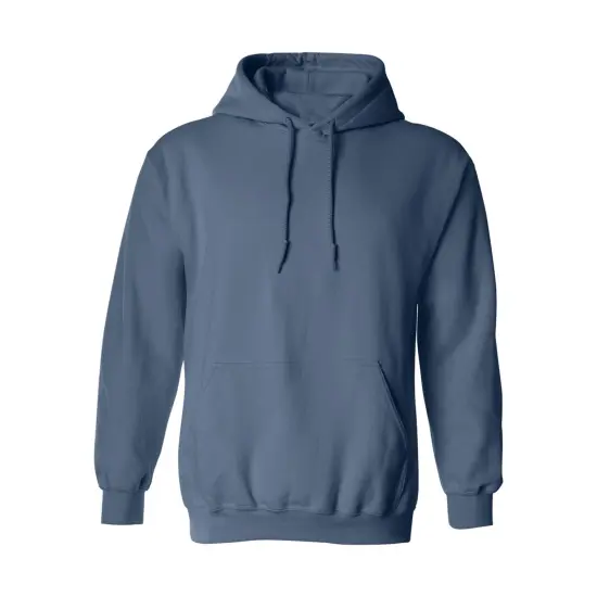 Gildan&reg; Heavy Blend Long Sleeve Fleece Hooded Sweatshirt Indigo blue {1}