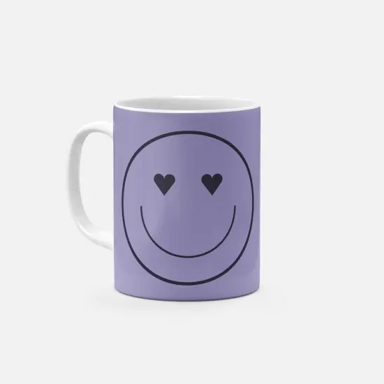 Heart Smiley 11 Oz Mug {1}
